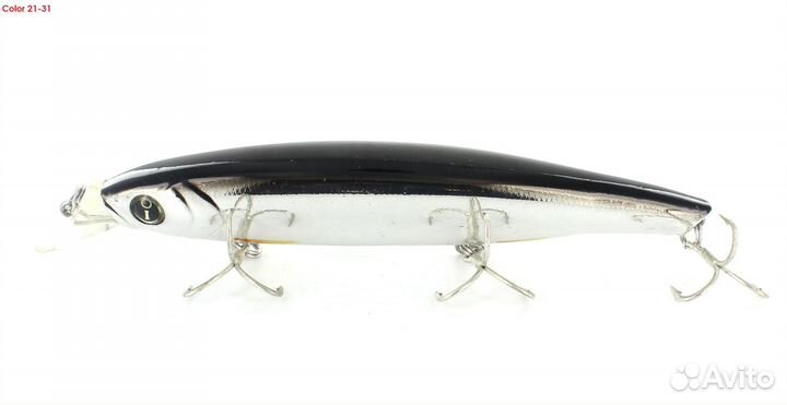 Медленно тонущий воблер izumi Eimann Minnow 120