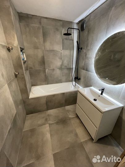 Плиточник. Укладка плитки. Ремонт ванной под ключ