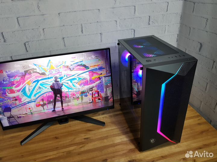 Игровой пк для киберкотлетинга на Intel