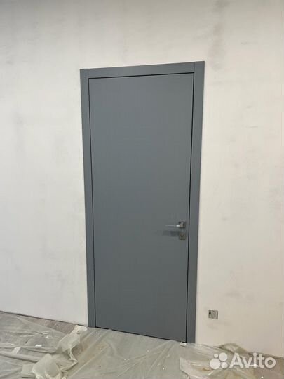 Двери межкомнатны гладкие покраска по Ral