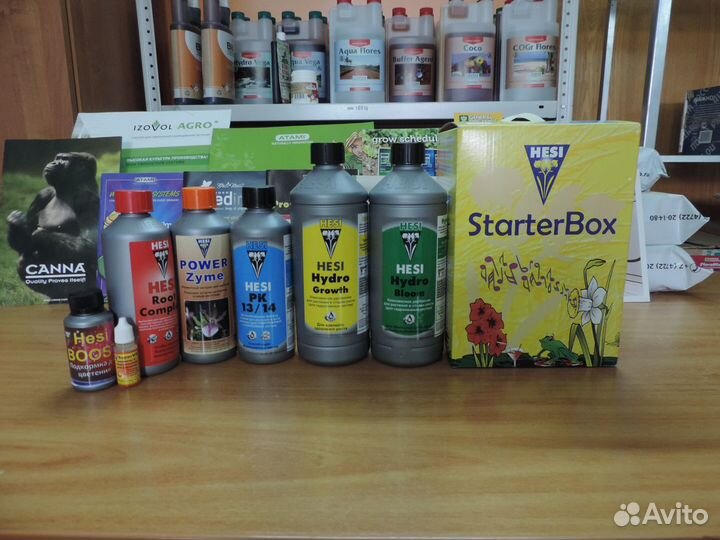 Удобрения Hesi Starter Box для гидропоники