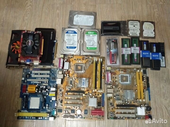 Комплектующие, видеокарты, ssd, провода (hdmi/VGA)