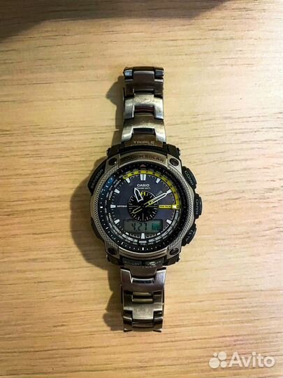 Часы casio pro trek