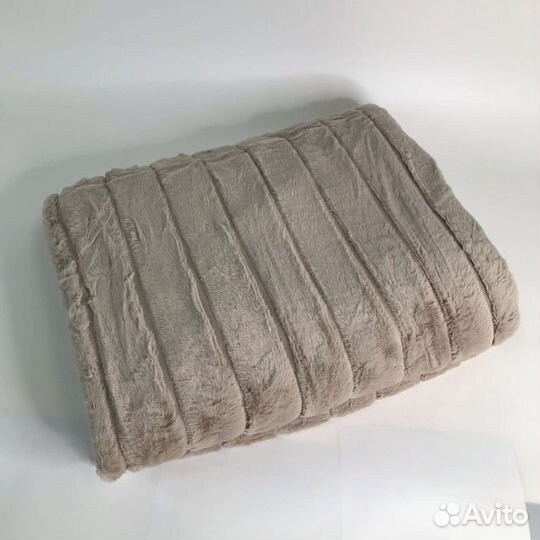 Плед норка кролик плюшевый мягкий теплый