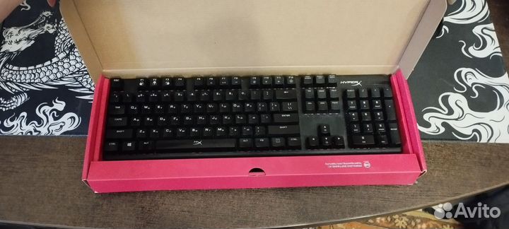 Игровая клавиатура HyperX Alloy Origins Red