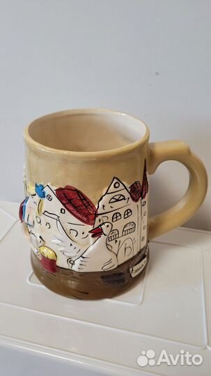 Кружка пивная новая из Чехии 1 литр