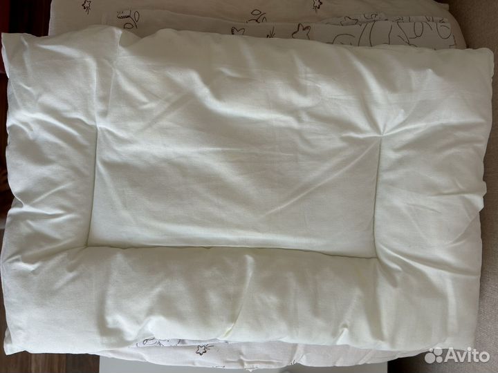 Бортики в детскую кроватку + постельное белье