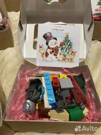 Новогодний сюрприз-бокс lego