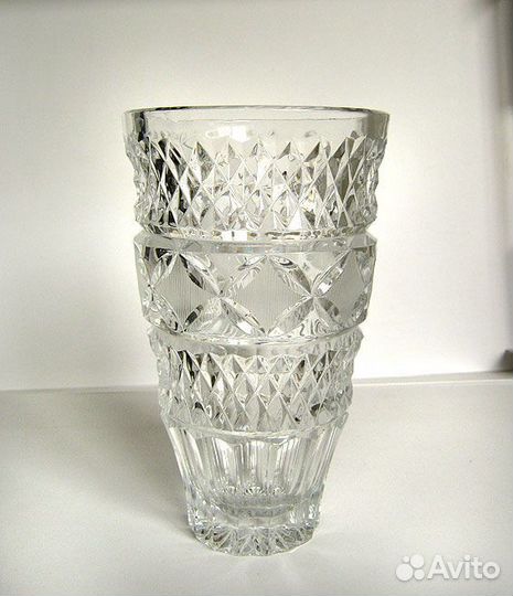 Большие Вазы Богемия Чехия и СССР