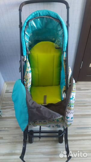 Детские санки коляска