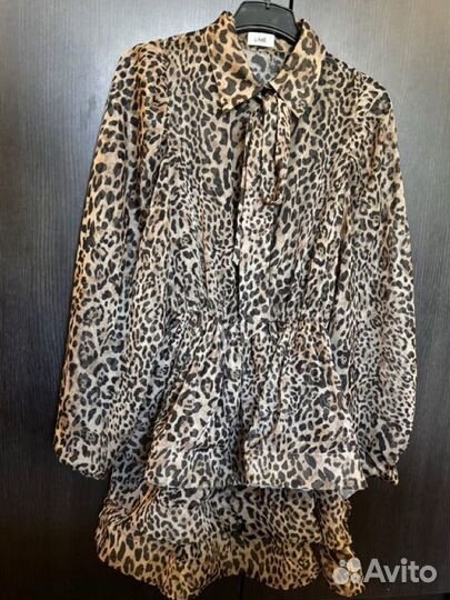 Платье леопардовое Lime M