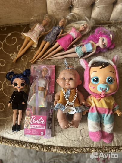 Куклы Barbie lol omg moonlight cry babies