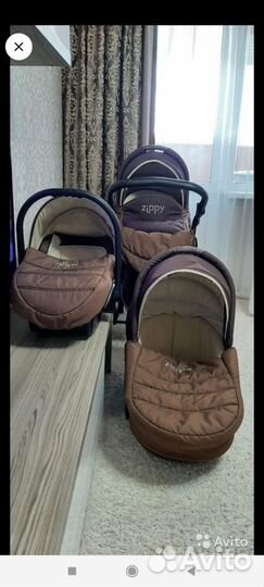 Коляска 3 в 1 Zippy