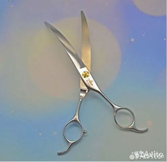 Проф. изогнутые ножницы 45 градусов Petscissors