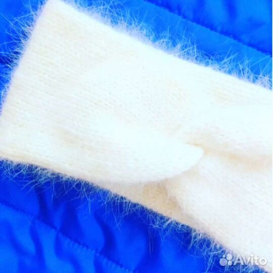 Повязка на голову пух норки