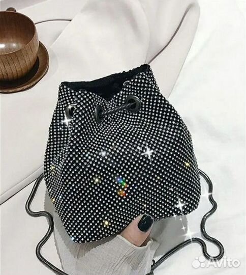 Сумка со стразами