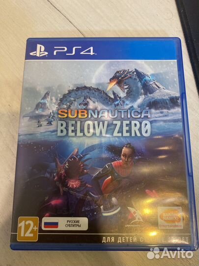 Игры для приставок ps4 Subnautica below zero