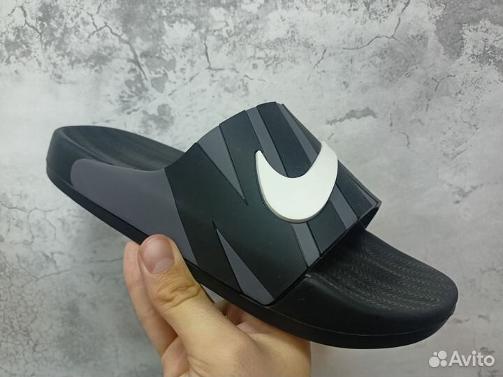 Шлепанцы Nike grey