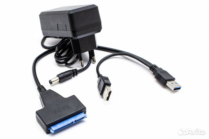 Переходник USB-3.0 - SATA lll для HDD 3,5