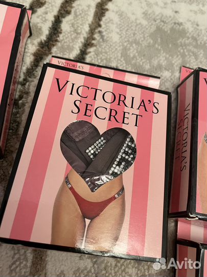 Victoria secret трусы со стразами