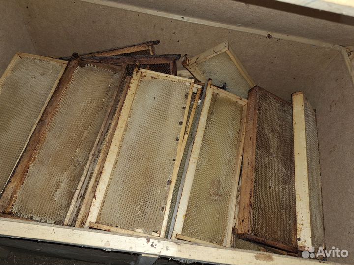 Рамки с вощиной, сушью