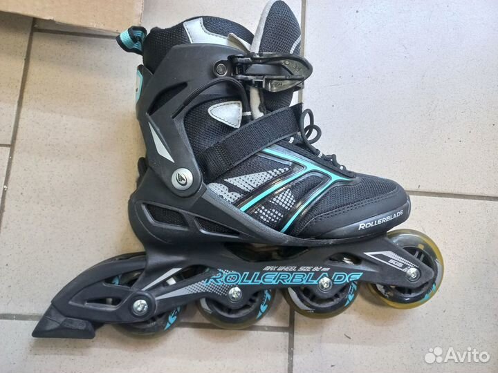 Роликовые коньки rollerblade 38,5 + защита