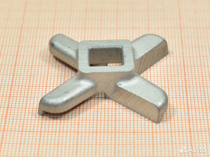 Нож для мясорубки Moulinex, Redmond, четырехгранни