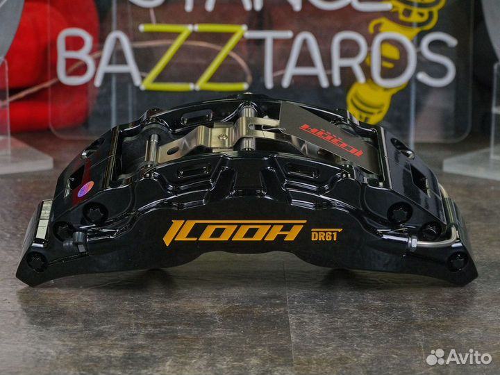 Тюнинг тормоза Hyundai Verna 5, тормоза Icooh DR6