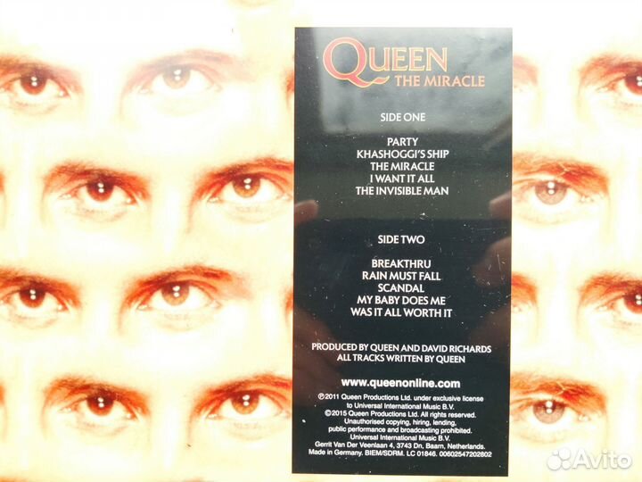 Виниловая пластинка - Queen - LP