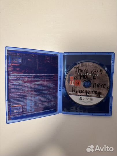 Silent hill 2 ps5 диск