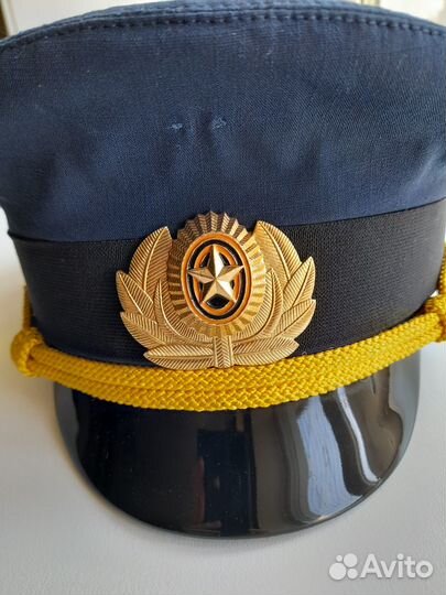 Фуражка военная офисная синяя