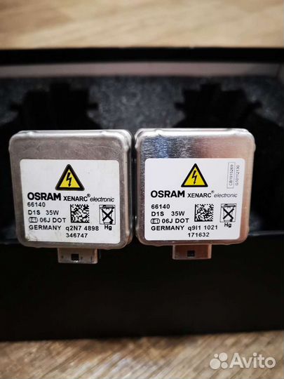 Биксеноновые линзы hella 3r + лампы Osram