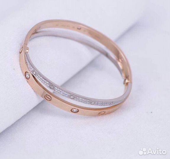 Золотой браслет Cartier 49.01 гр 1.51 ct