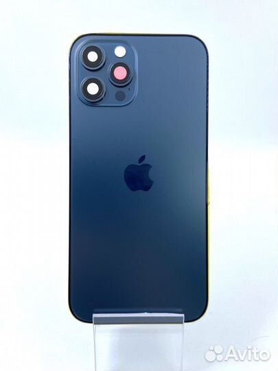 Корпус для iPhone 12 Pro Max синий (Копия)