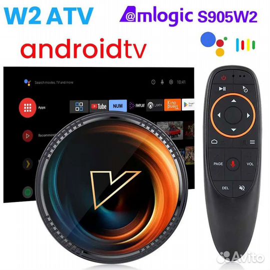 Android tv box Vontar X2 4/32 + аэромыш