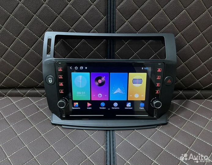 Магнитола Citroen C4 1gh Android 11 IPS