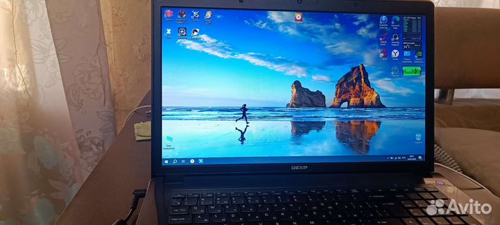 Ноутбук Dexp i7/gforce 2gb/ram 16/ssd/hdd