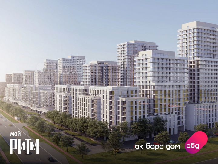 1-к. квартира, 56,6 м², 10/24 эт.