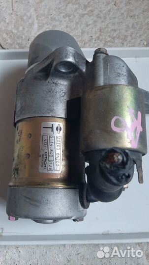 Стартер Nissan QR20