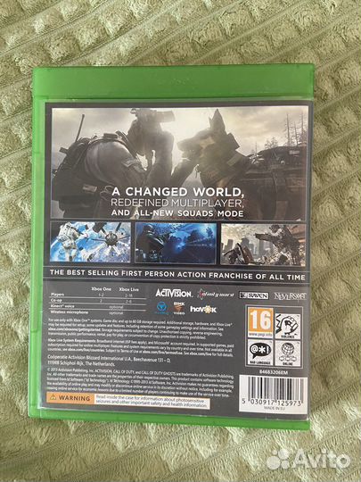 Игра Call of Duty Ghost (можно обменом)