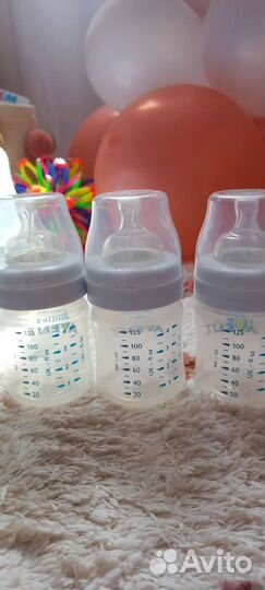 Бутылочки для кормления avent