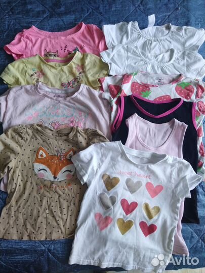 Большой пакет одежды для девочки 98-104