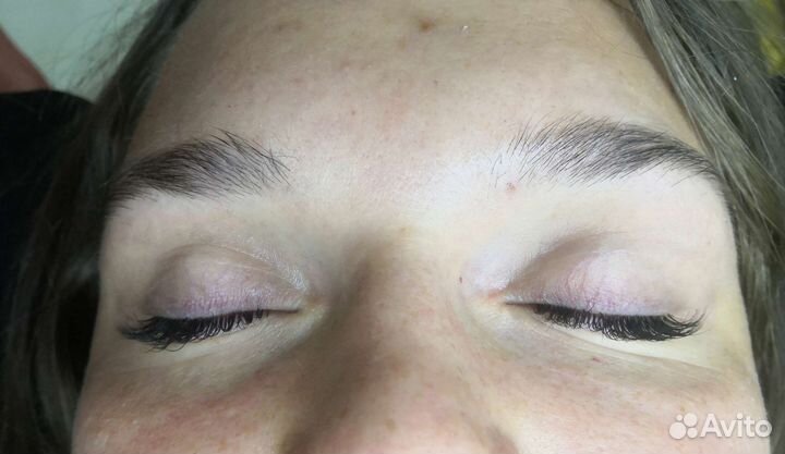 Наращивание ресниц модель