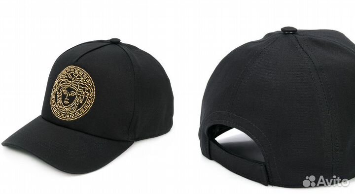 Versace кепка с декором Medusa