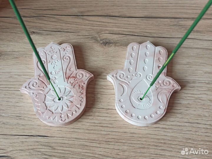 Изделия из гипса.Подставка для благовоний