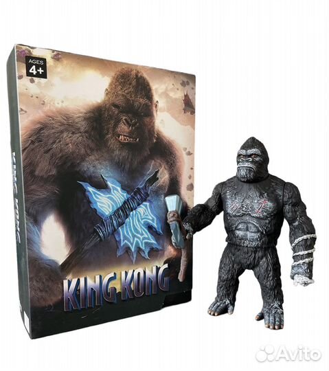 Игрушки - фигурки Халк, Дэдпул, Бэтмен, Кинг Конг