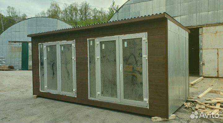 Бытовка хозблок под ключ