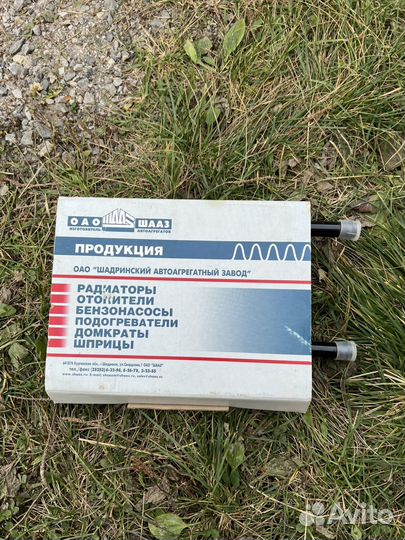 Радиатор отопителя газель