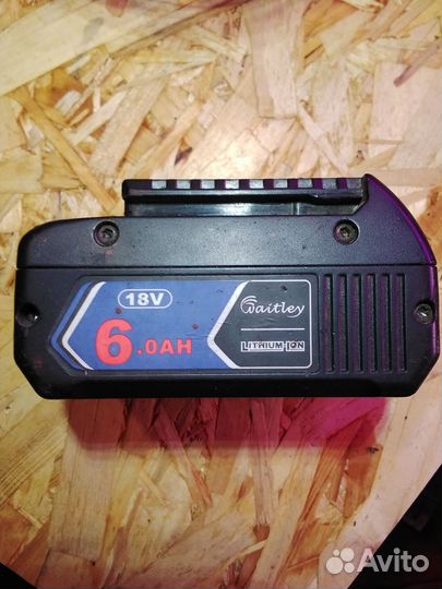 Аккумулятор bosch 6ah 18v