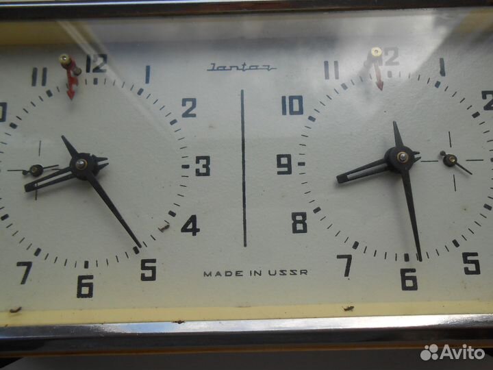 Часы шахматные янтарь СССР Экспортные